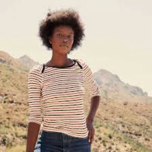 Dôen Patti tee in riviera stripe